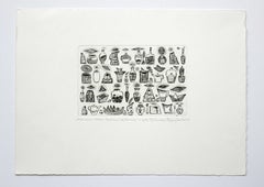 Fuentes desconocidas de la Cámara de Ámbar - Siglo XXI, Grabado figurativo