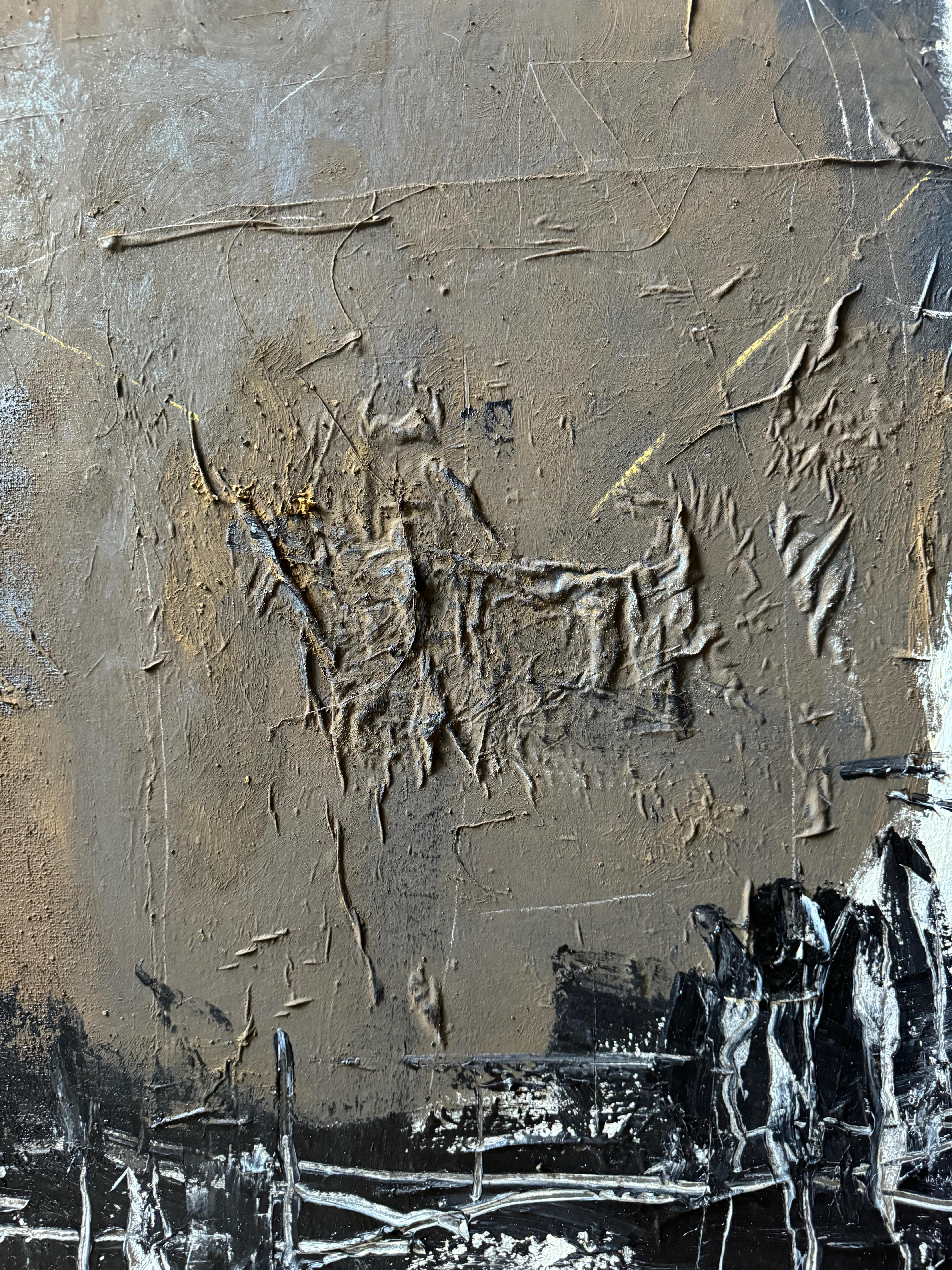 Iron Wall Abstract Expressionist  For Sale 4