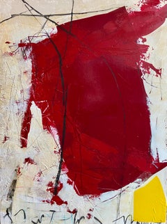 Red And Yellow Abstract Expressionist 