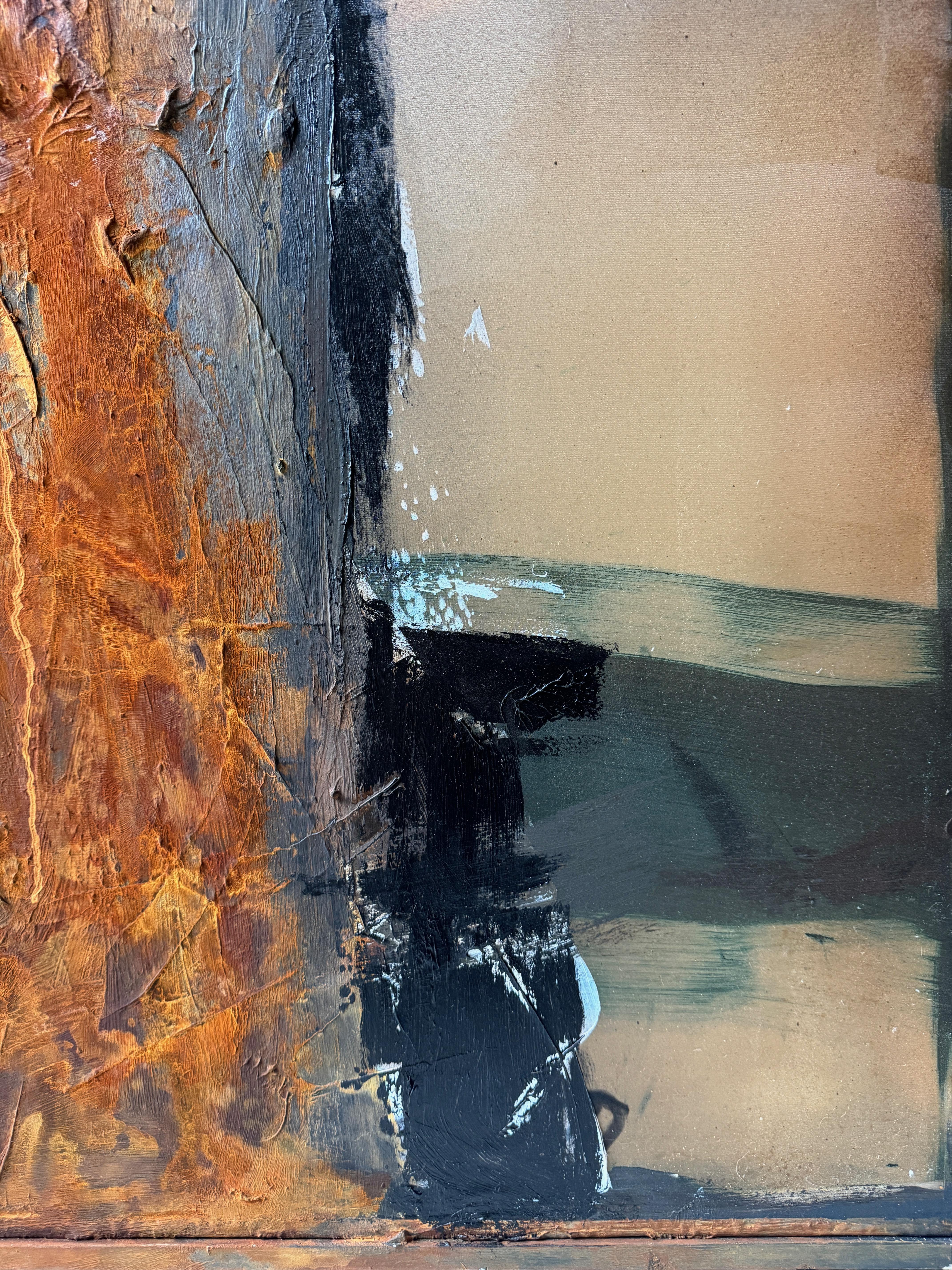 The Wall, Large Contemporary Abstract 2022
Artist sgined and titled. The artist is moving out of the Country by the end of April and large paintings no longer will be available unless ship from Europe, please let us know if you have any questions.