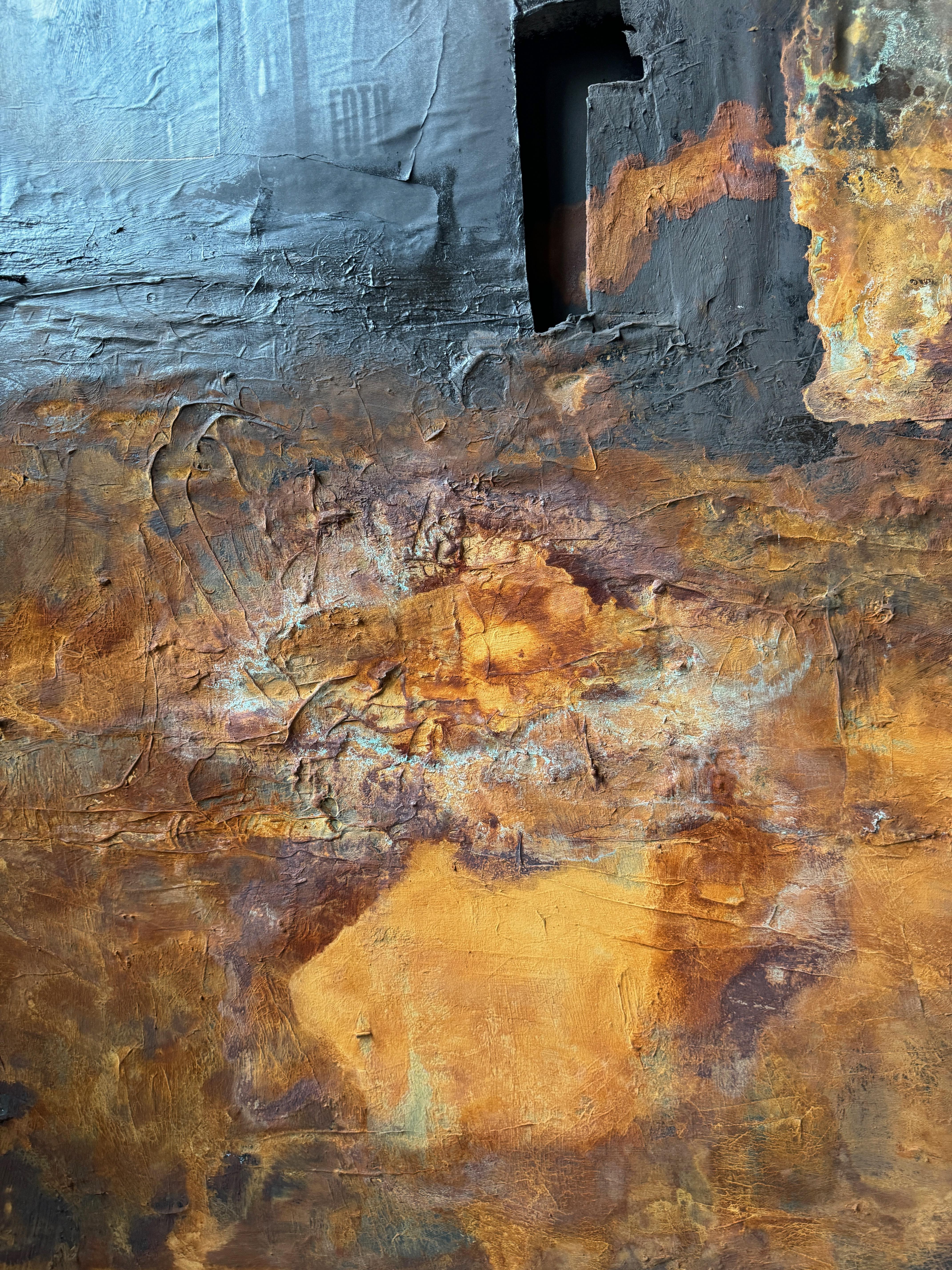 The Wall Large Contemporary Abstract 2