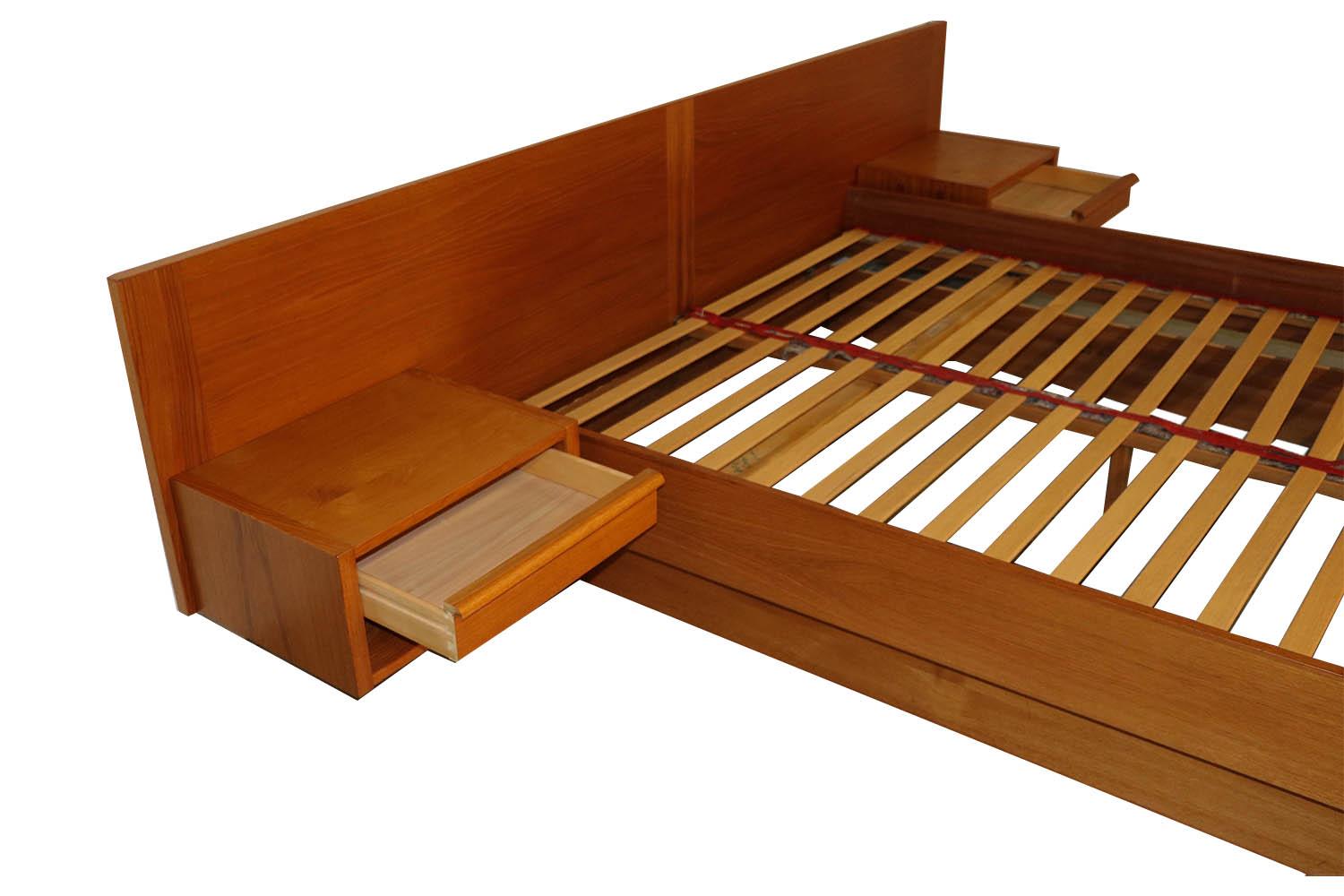 teak bed frame