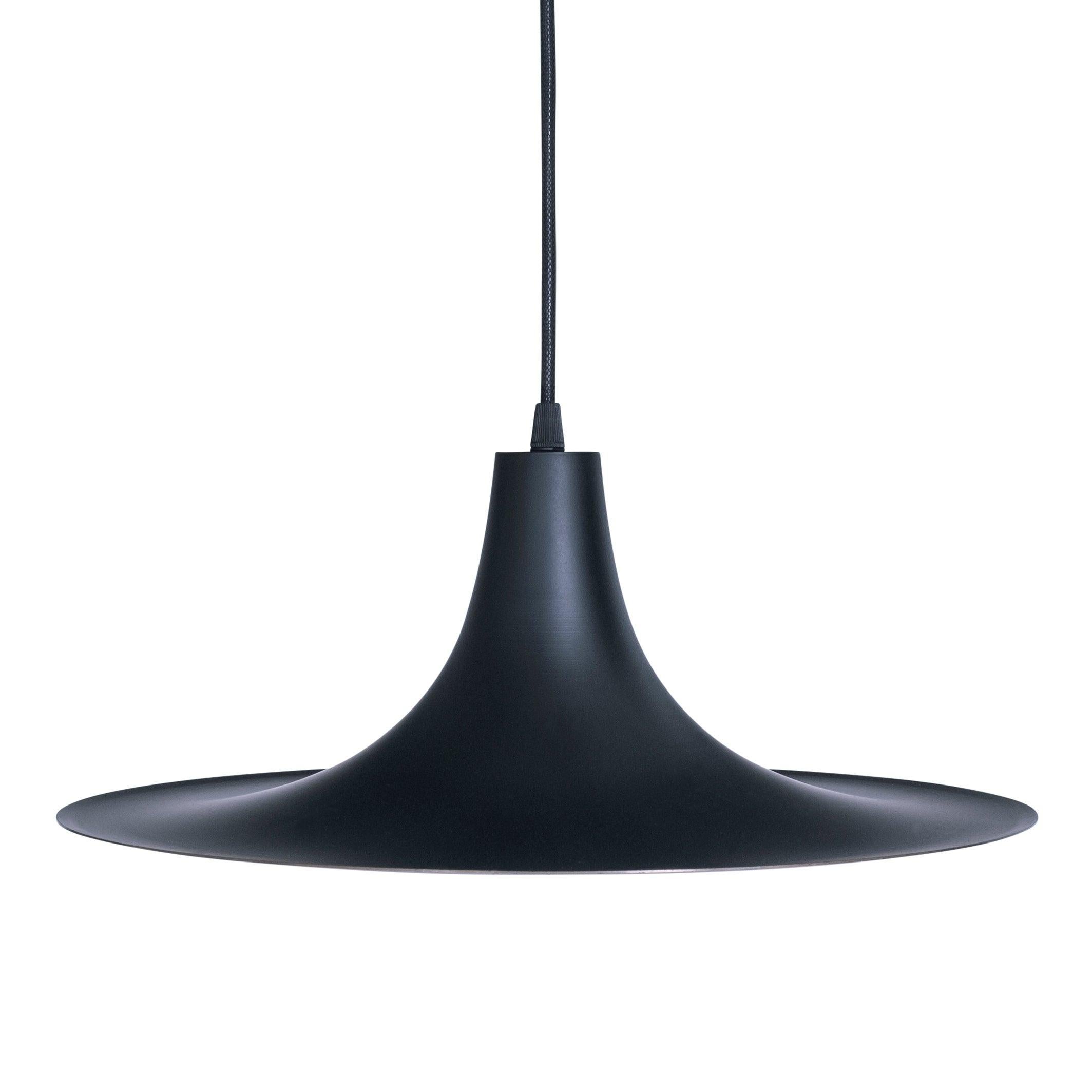 Swedish Jesper Ståhl Blackstar Black Raw Brass Ceiling Lamp by Konsthantverk For Sale