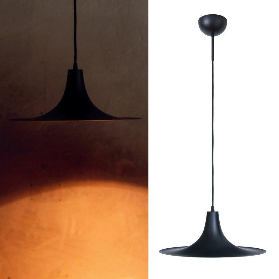 Jesper Ståhl Blackstar Black Raw Brass Ceiling Lamp by Konsthantverk For Sale 2