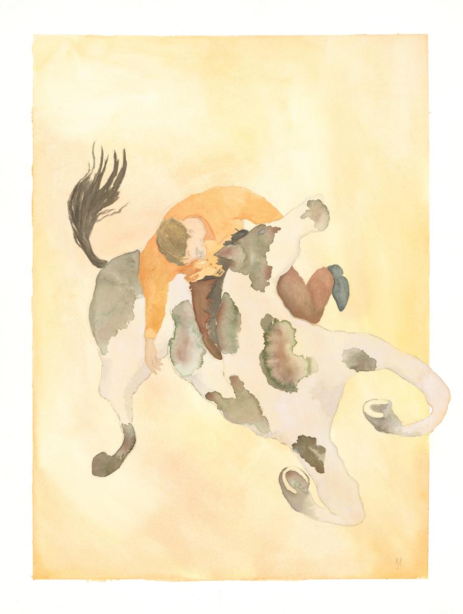 Una lezione sui miracoli - Painting di Jess Kellner