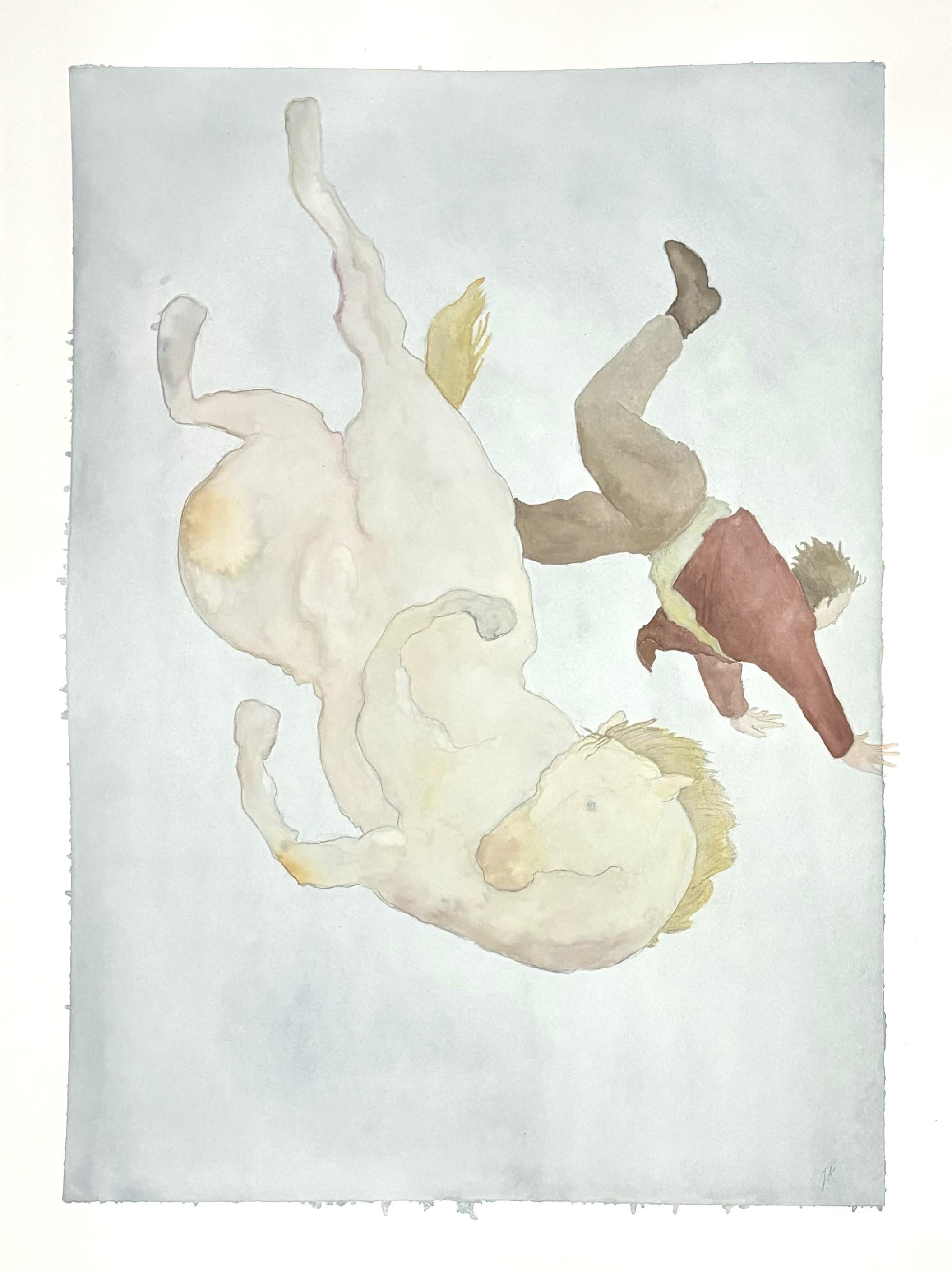 To Be Listened To - Contemporary Painting by Jess Kellner