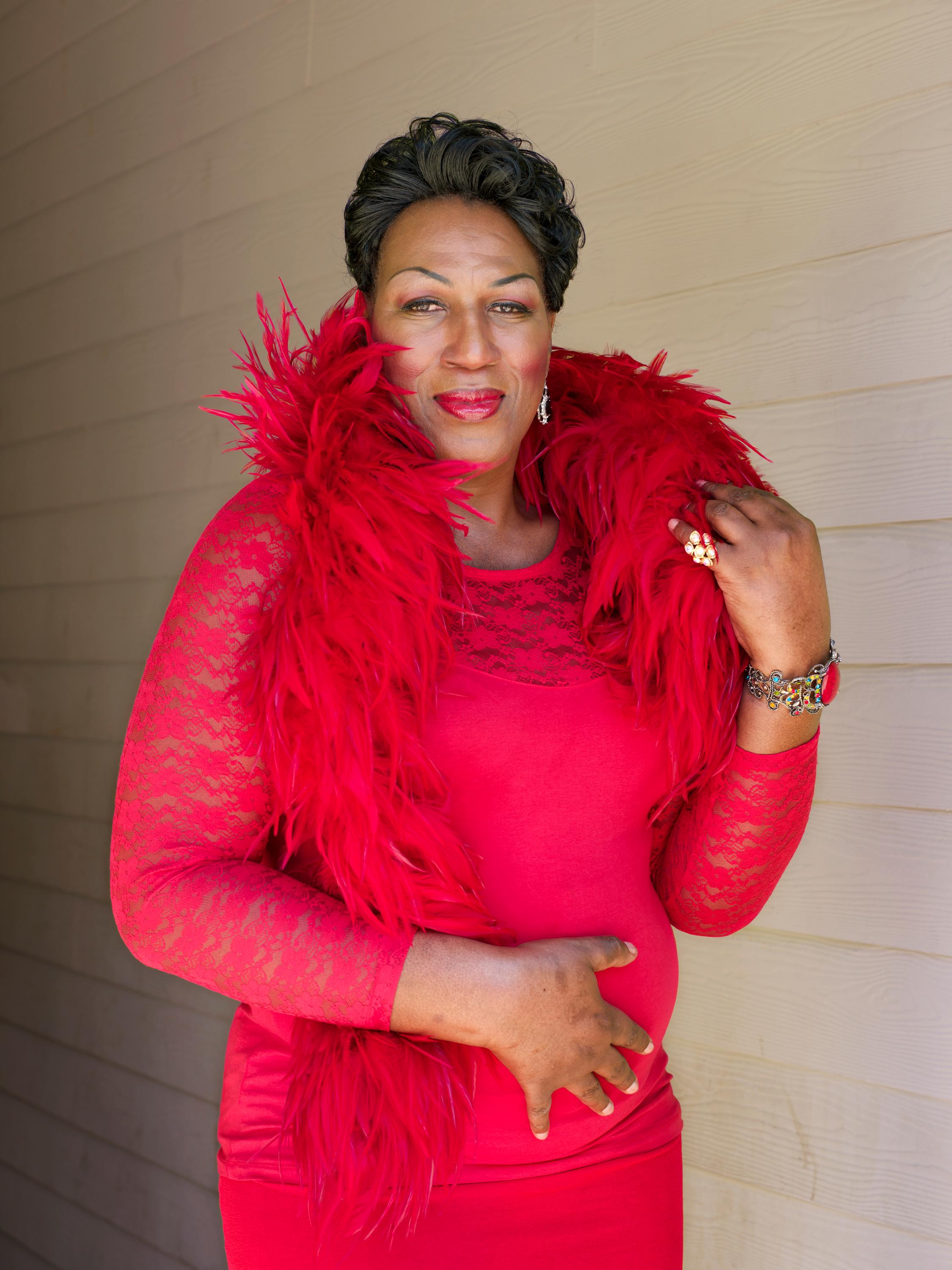 Jess T. Dugan Portrait Photograph - Dee Dee Ngozi, 55, Atlanta, GA