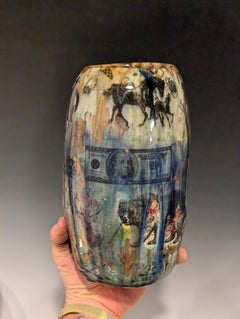 Contemporary Western Vase