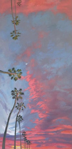 Palme di corallo, Pittura a olio
