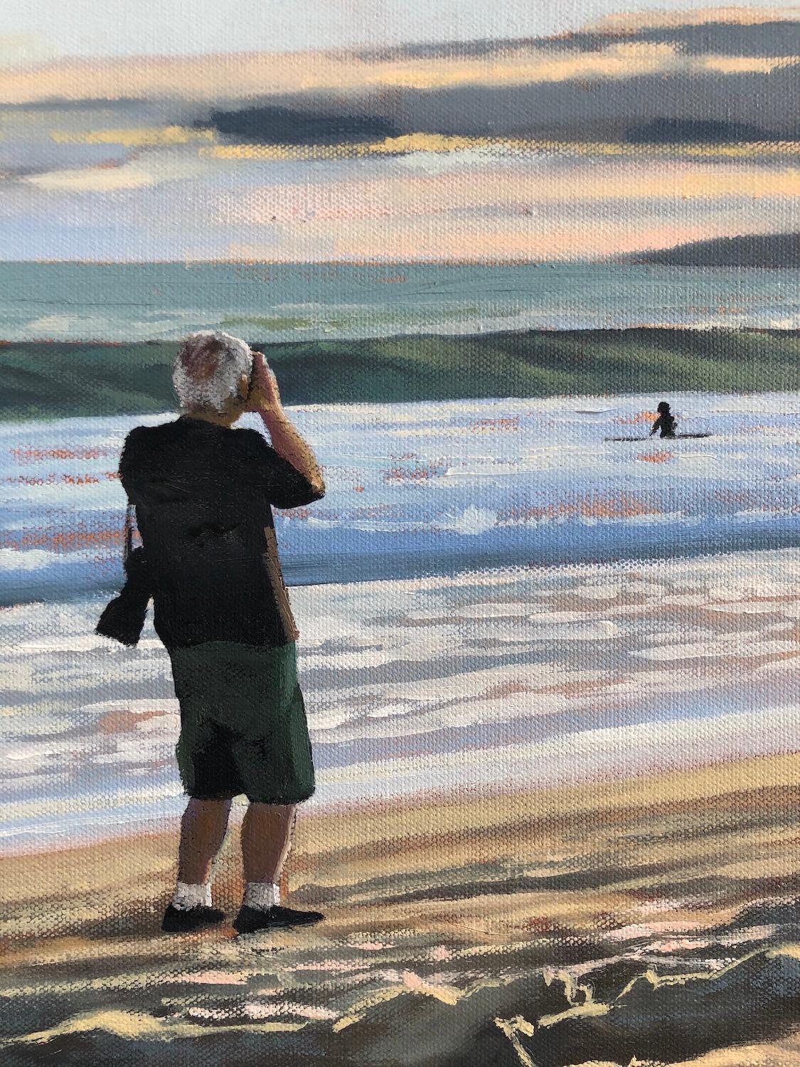 Evening Rituals, Oil Painting 1