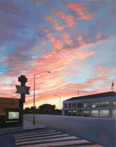 Herringbone, peinture à l'huile