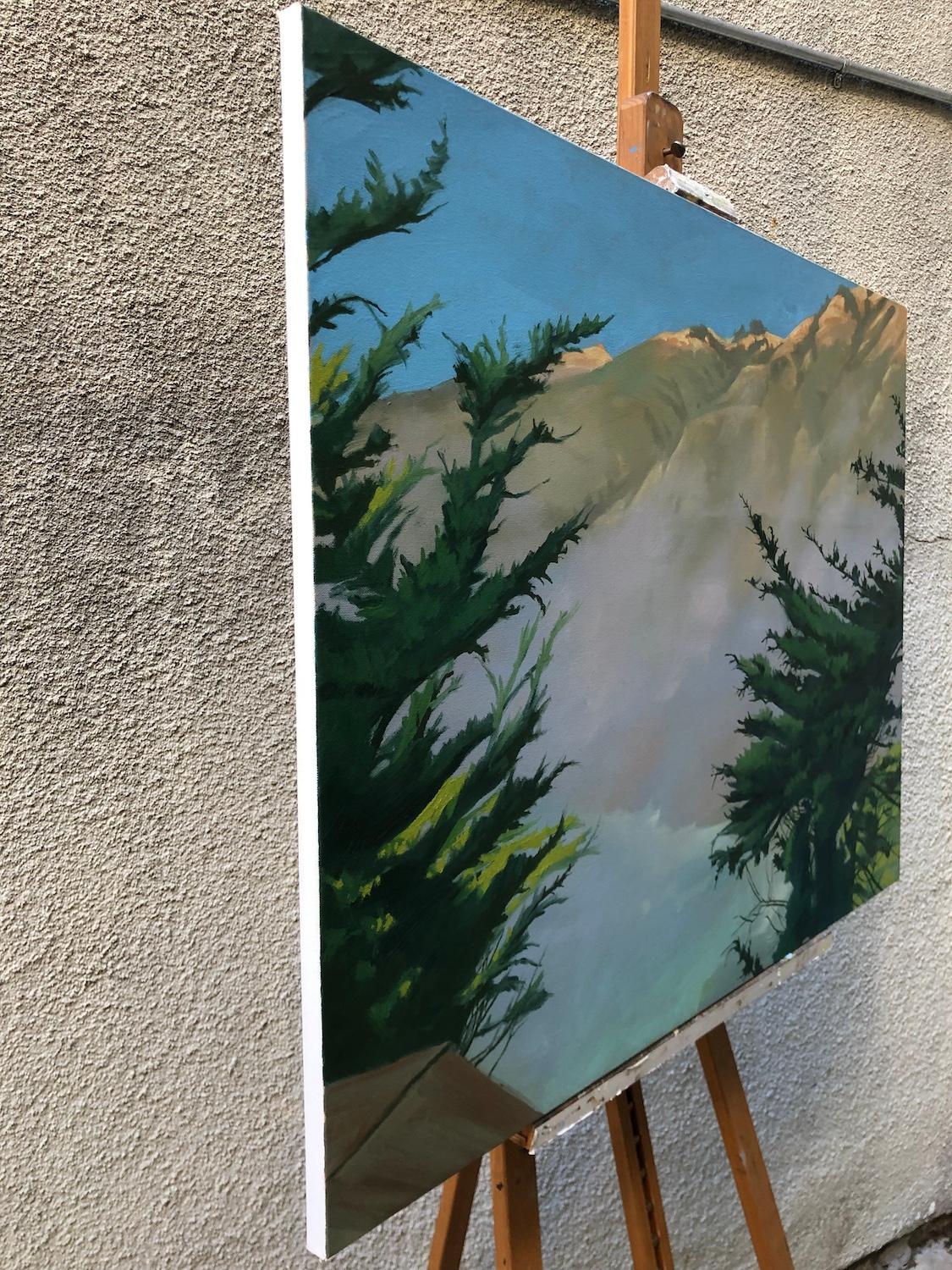 Ragged, Oil Painting - Realist Art by Jesse Aldana