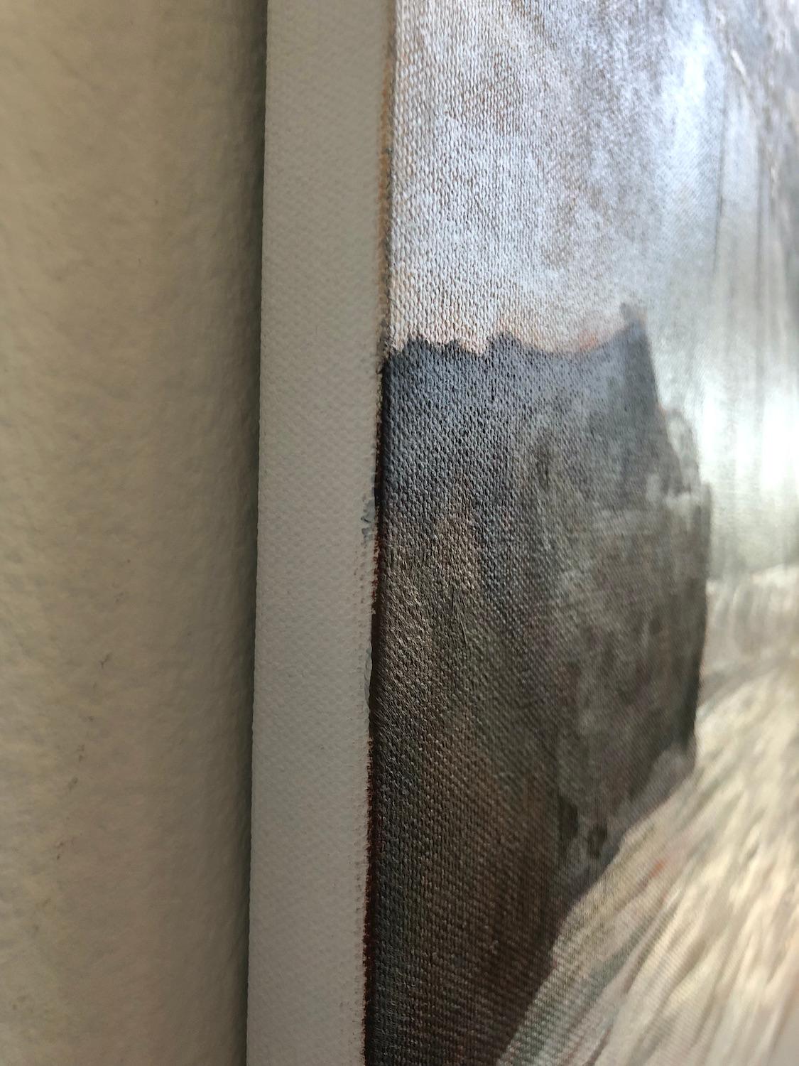 Marea crescente, Pittura a olio - Painting di Jesse Aldana