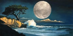 Super Luna, Pittura a olio