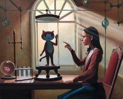 The Alchemist, Oil Painting