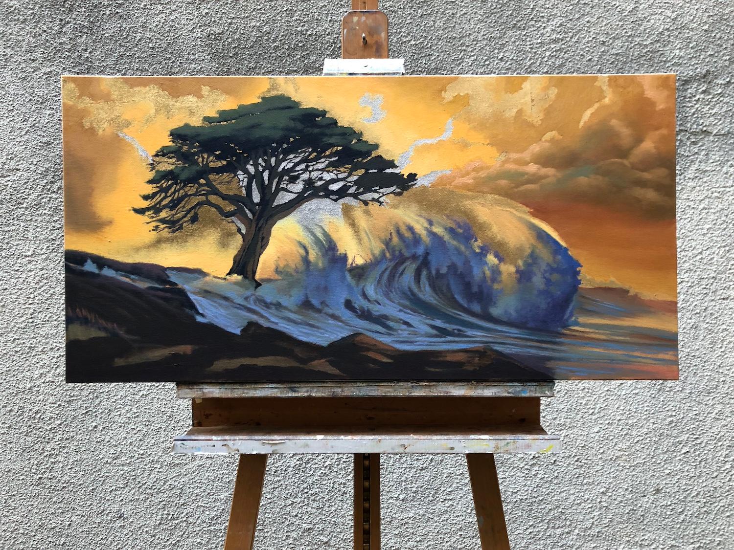 Las Furias, Pintura al óleo - Painting Realista de Jesse Aldana