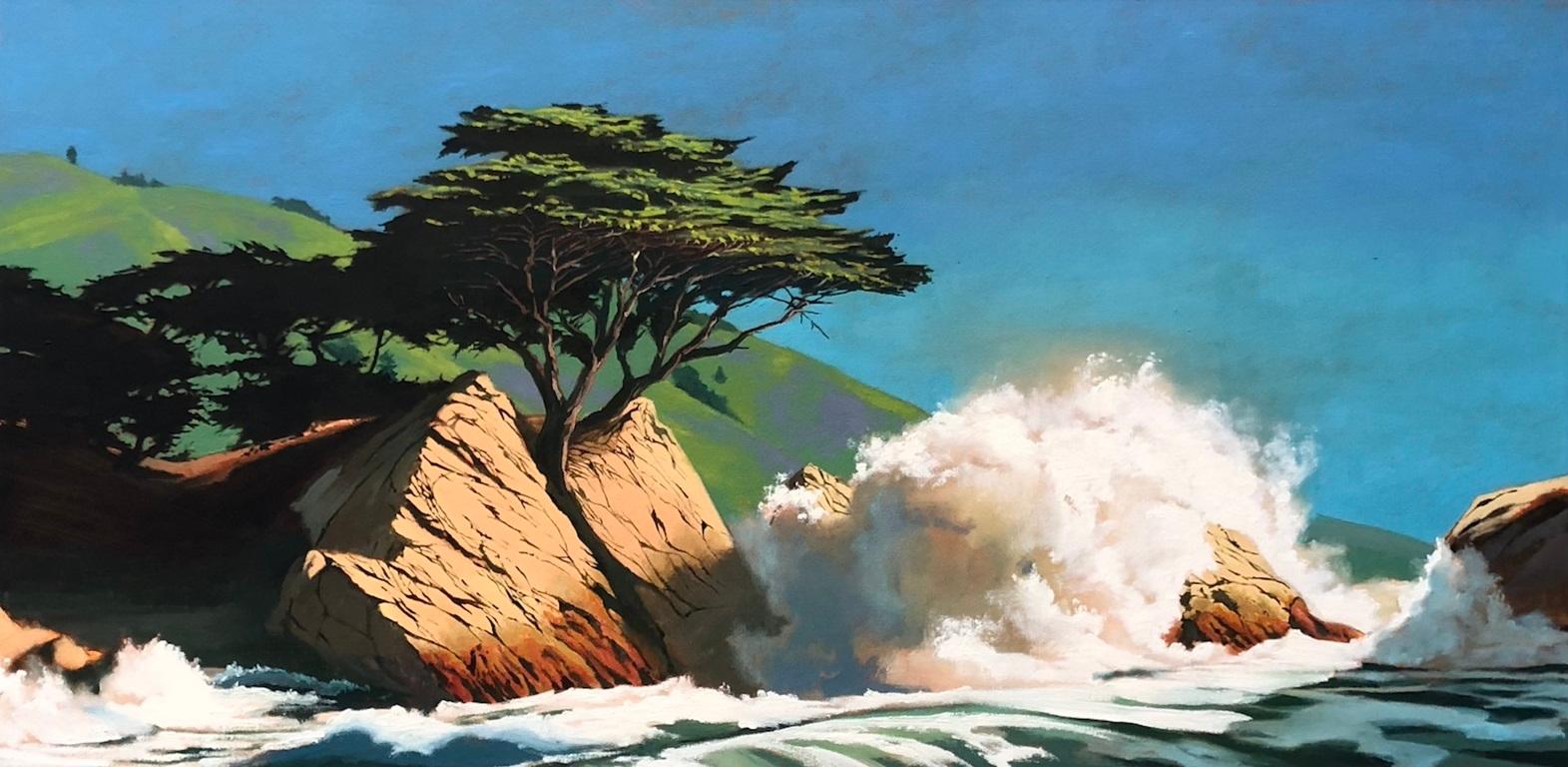 Trueno, Pintura al óleo - Art de Jesse Aldana