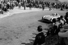 Stirling Moss and Denis Jenkinson, Mercedes 300 SLR Mille Miglia, Italy