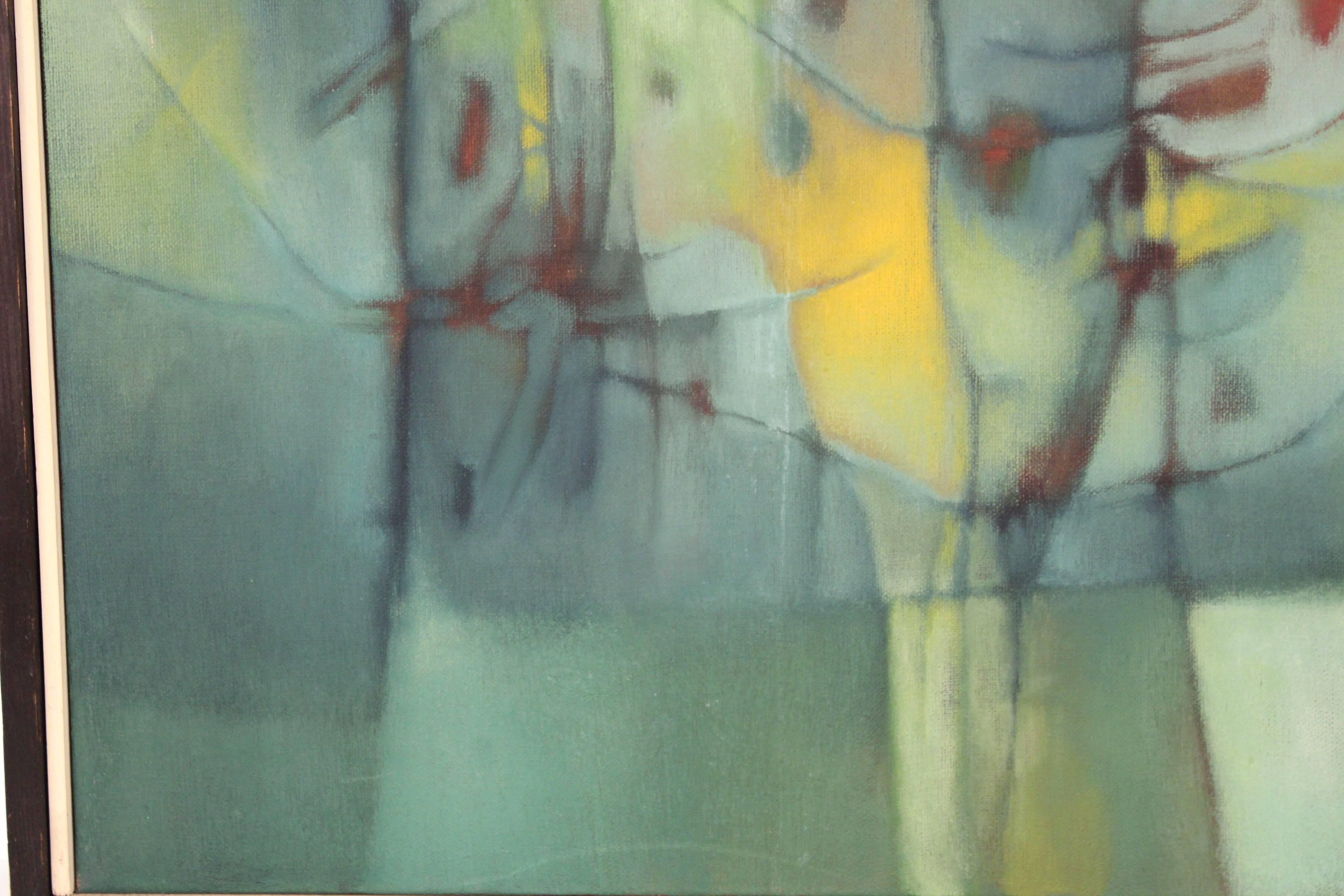 American Jesse Bardin Modern Acrylic on Canvas Painting