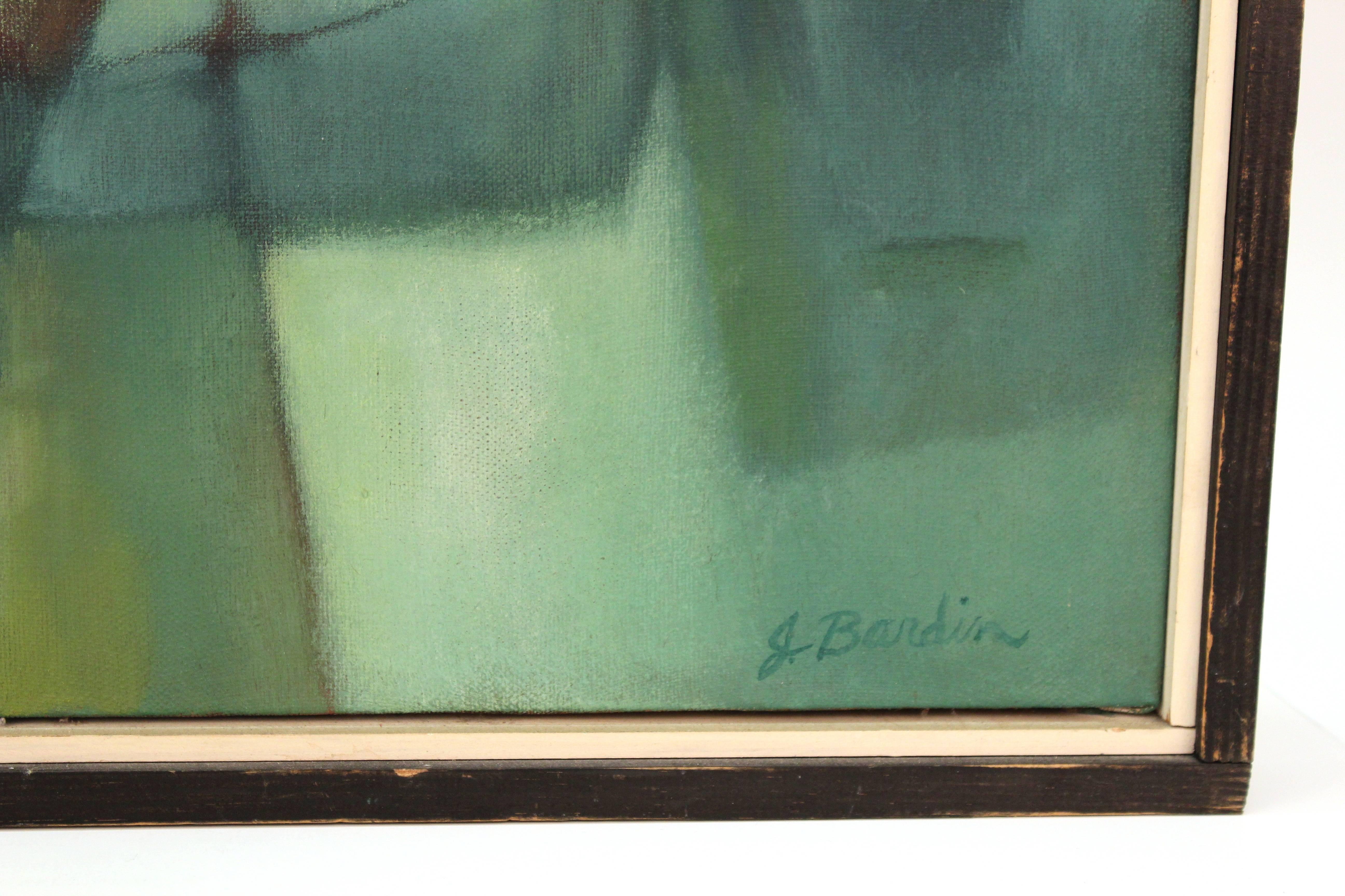 Jesse Bardin Modern Acrylic on Canvas Painting In Good Condition In Astoria, NY