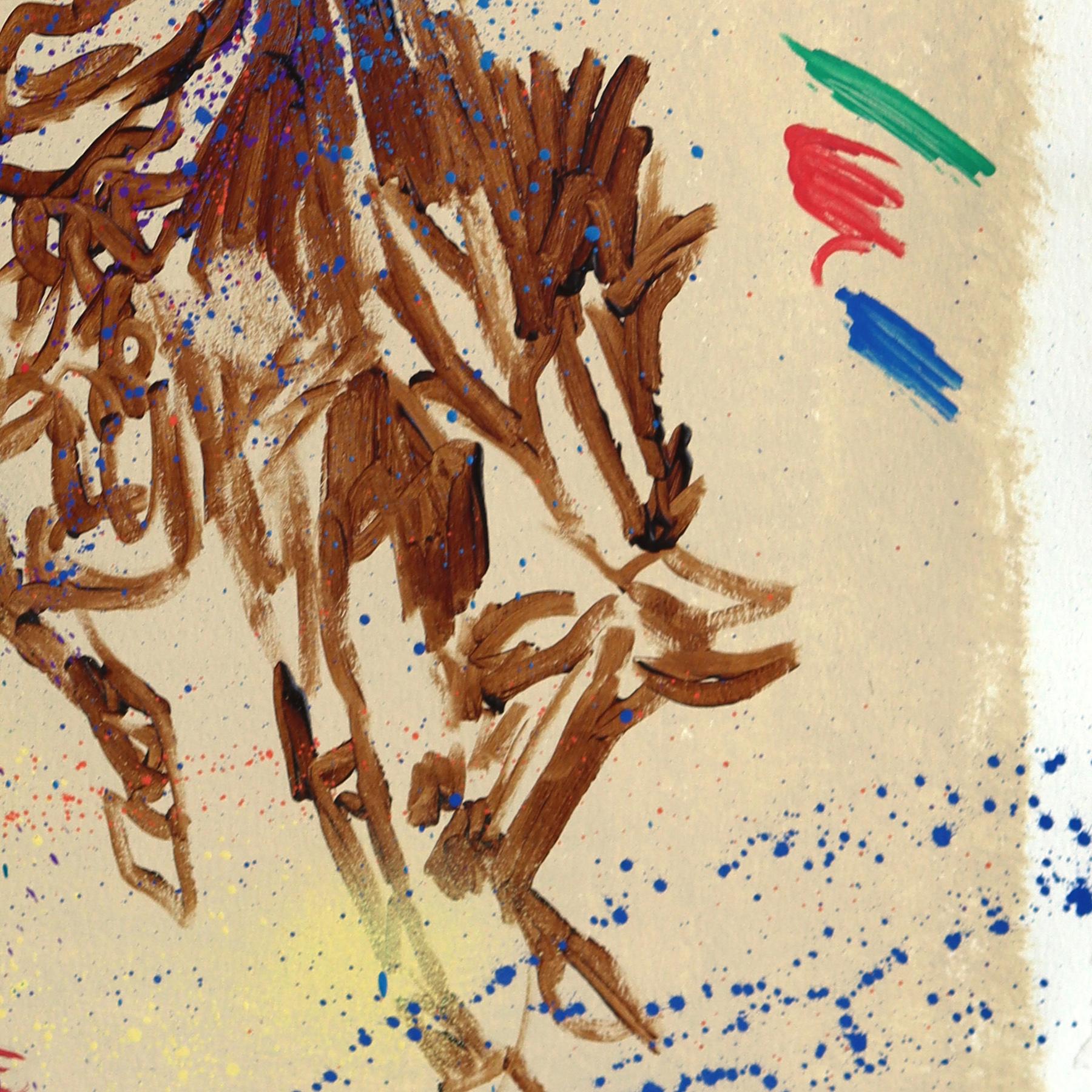 Jesse’s imagery often merges playful and gritty elements, blending floral patterns, vintage-inspired designs, and bold outlines with a touch of whimsy. His artwork exudes a sense of storytelling, capturing the spirit of independence, resilience, and