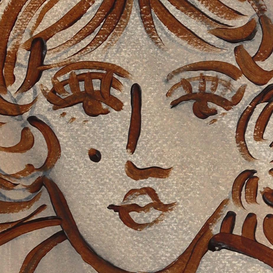 Jesses Bilder vereinen oft verspielte und düstere Elemente, indem sie florale Muster, Vintage-inspirierte Designs und kühne Konturen mit einem Hauch von Laune verbinden. Seine Kunstwerke strahlen einen Sinn für das Erzählen von Geschichten aus und