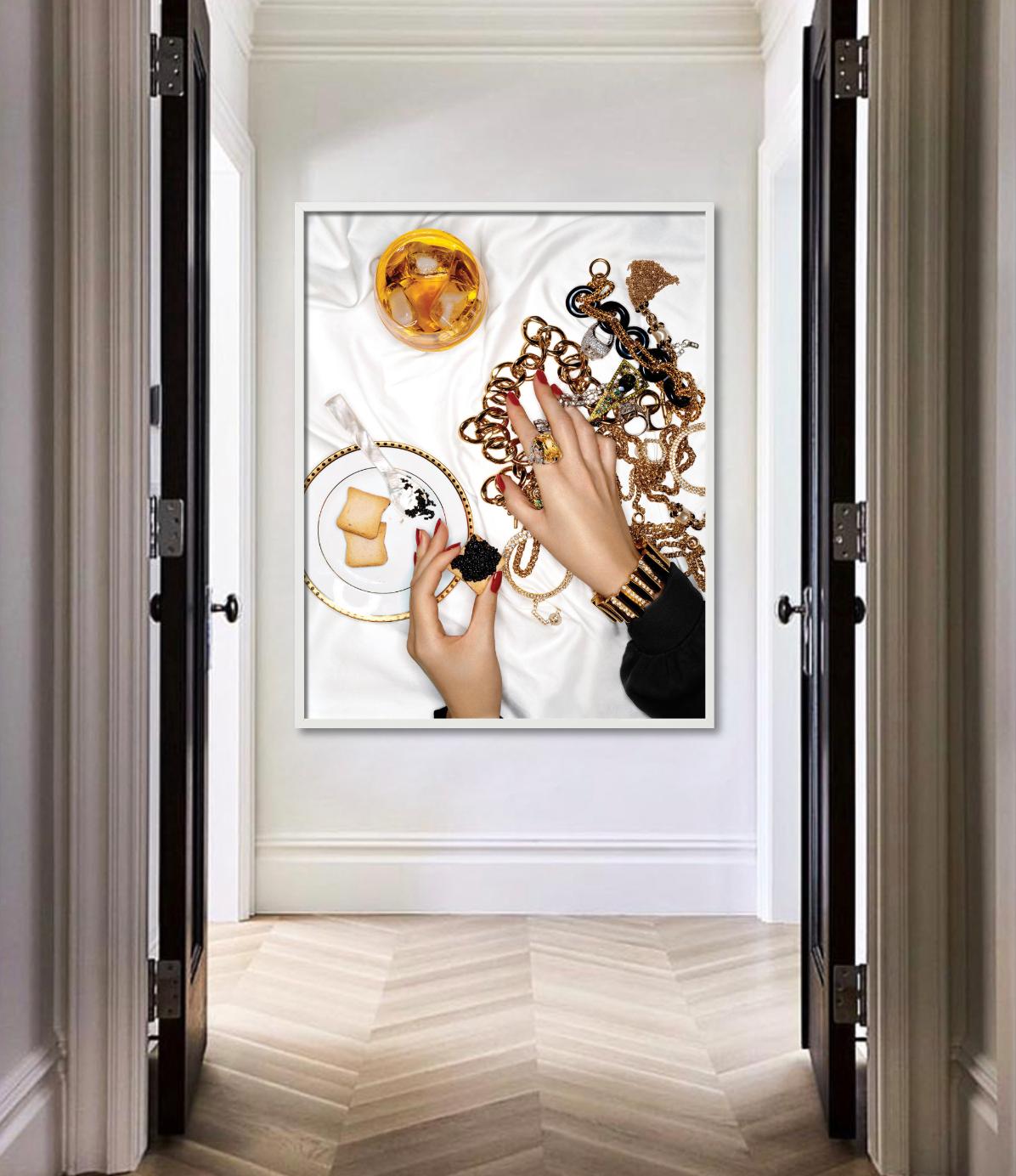 Jewels with caviar, colored photography, Fine Art Photography For Sale 7