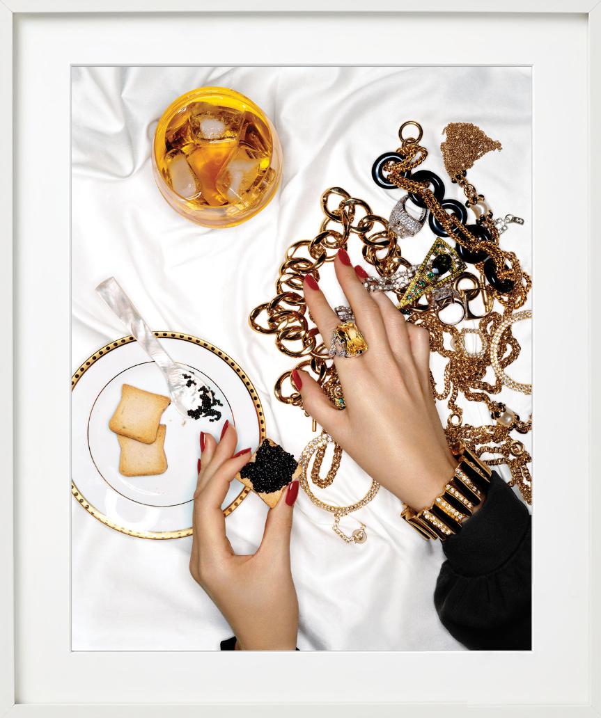Jewels with caviar, colored photography, Fine Art Photography For Sale 5