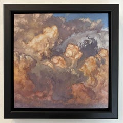 "Composición de nubes 1" Original paisaje aéreo realista con nubes