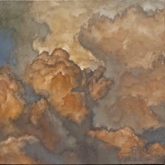 "Cloud Composition 2" Original Realist Skyscape with Clouds