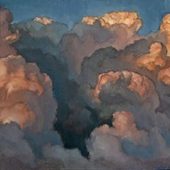 "Cloud Composition 3" Original Realist Skyscape with Clouds
