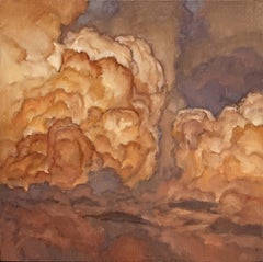 "Cloud Composition 4" Original Realist Skyscape with Clouds