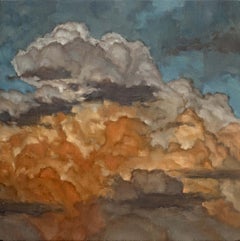 "Cloud Composition 9" Original Realist Skyscape with Clouds