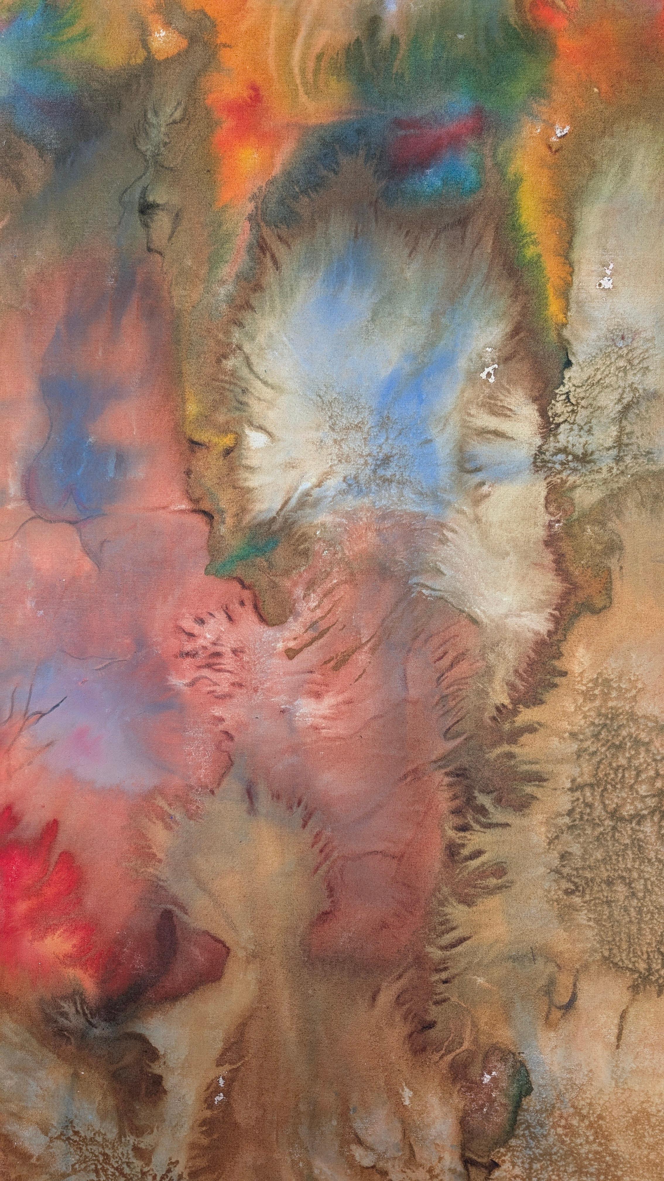 Sans titre - Marron Animal Painting par Jesse Ross