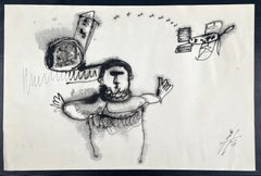 Art Brut Surrealist figurative abstract Philadelphia Artist