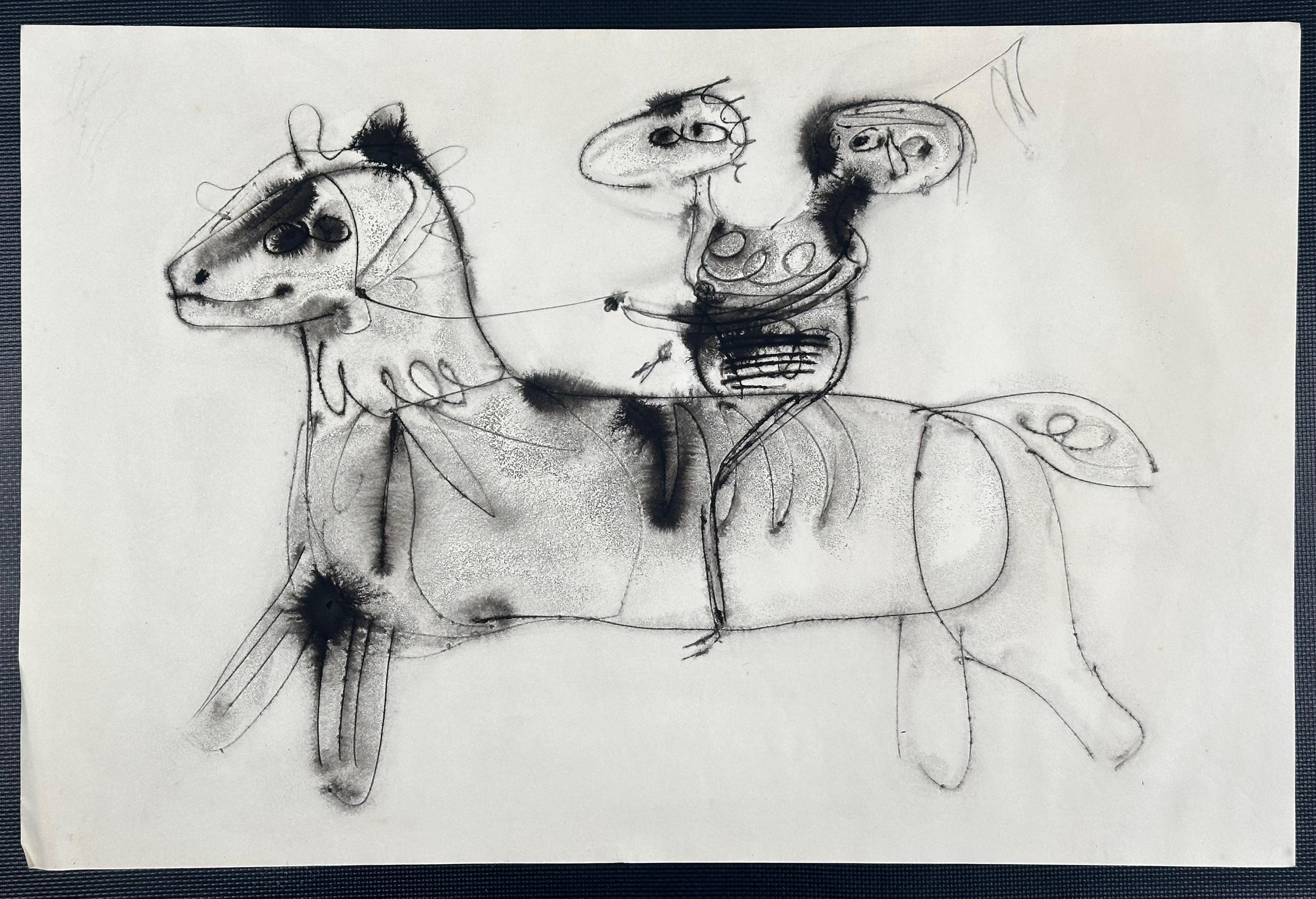 Art Brut Surrealist figurative abstract Philadelphia Artist
