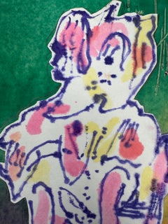 Figure neo-espressioniste astratte surrealiste, #139