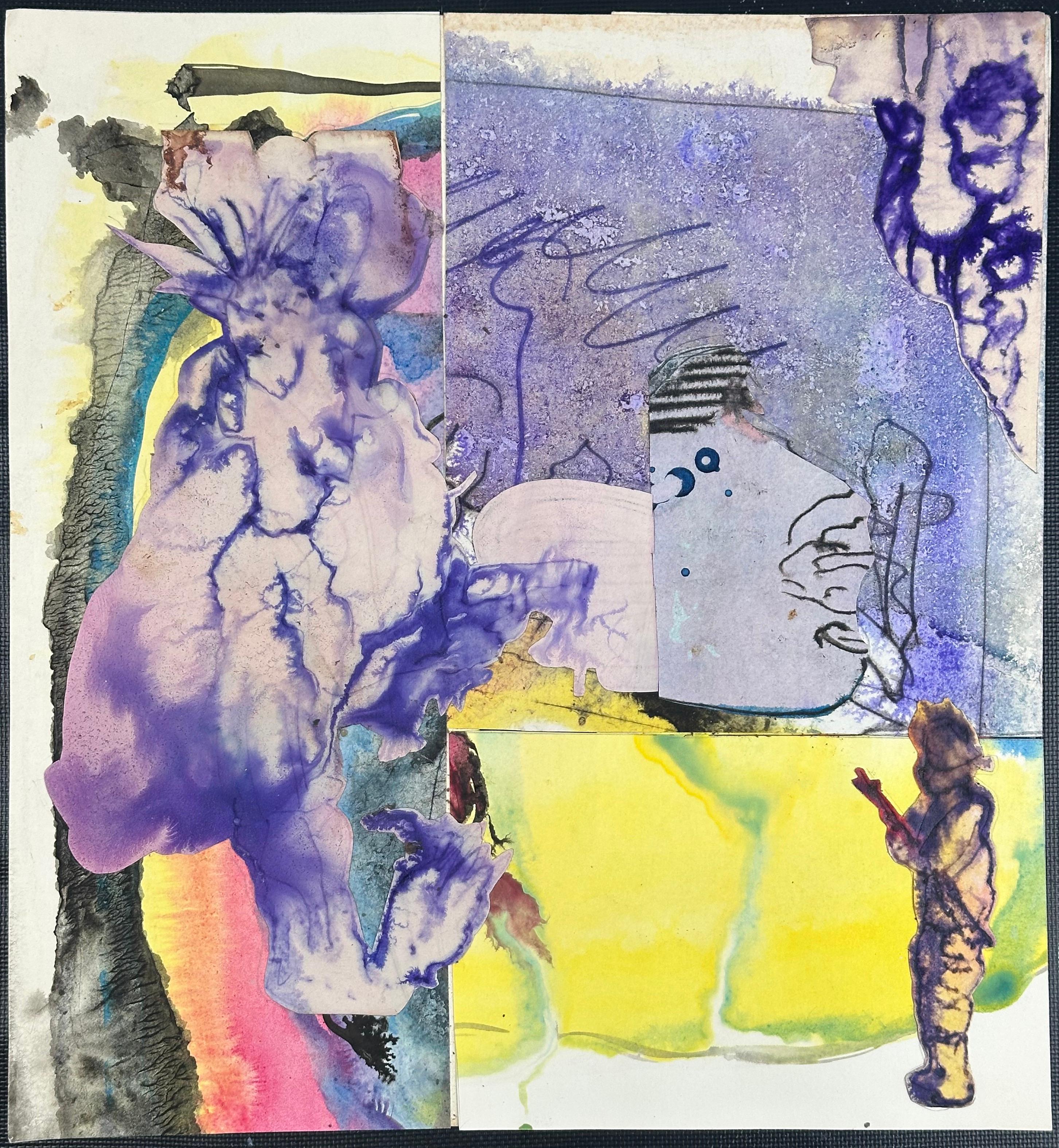 Neo-Expressionist Abstract Surrealist Figures, #142 Philadelphia Artist