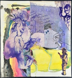 Figure neo-espressioniste astratte surrealiste, #142 Artista di Filadelfia