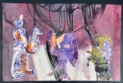 Figure neo-espressioniste astratte surrealiste, #144 Artista di Filadelfia