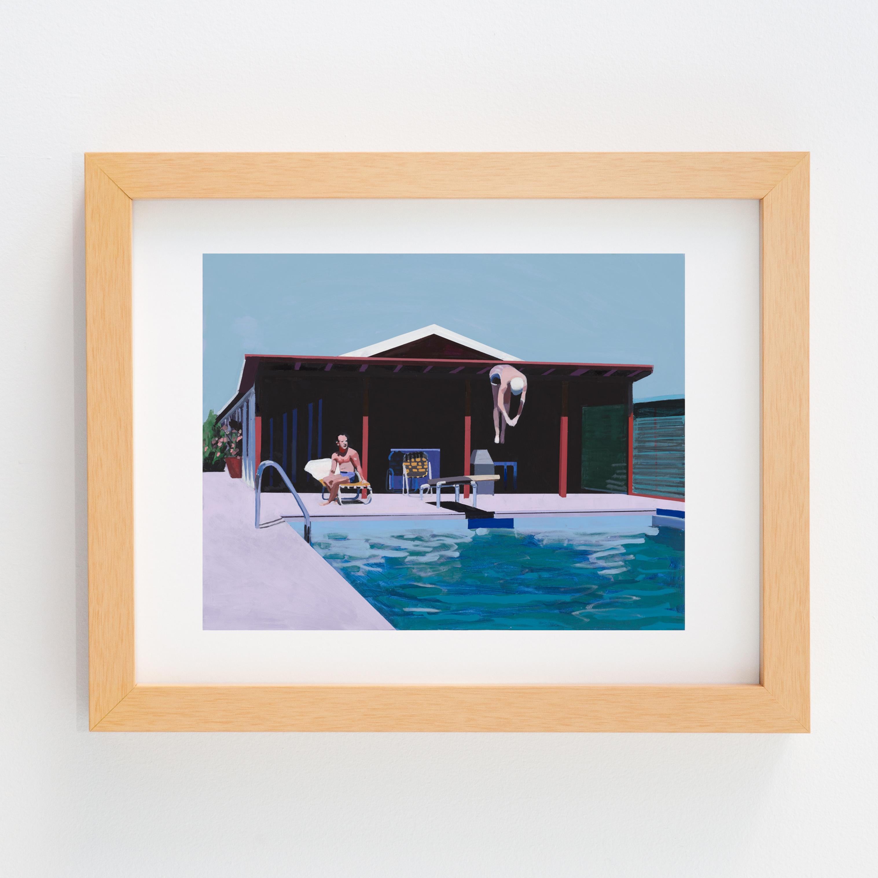 ABOUT THIS ARTIST: Jessica Brilli (Sayville, NY 1977) has been drawing and painting since her childhood. Working in a style that encompasses American realism and 20th century graphic design aesthetics, Brilli’s paintings reveal the beauty in