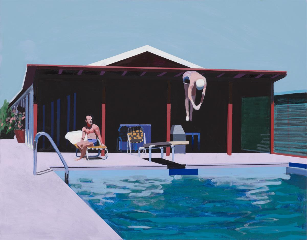 Jessica Brilli Figurative Print - Deep Dive