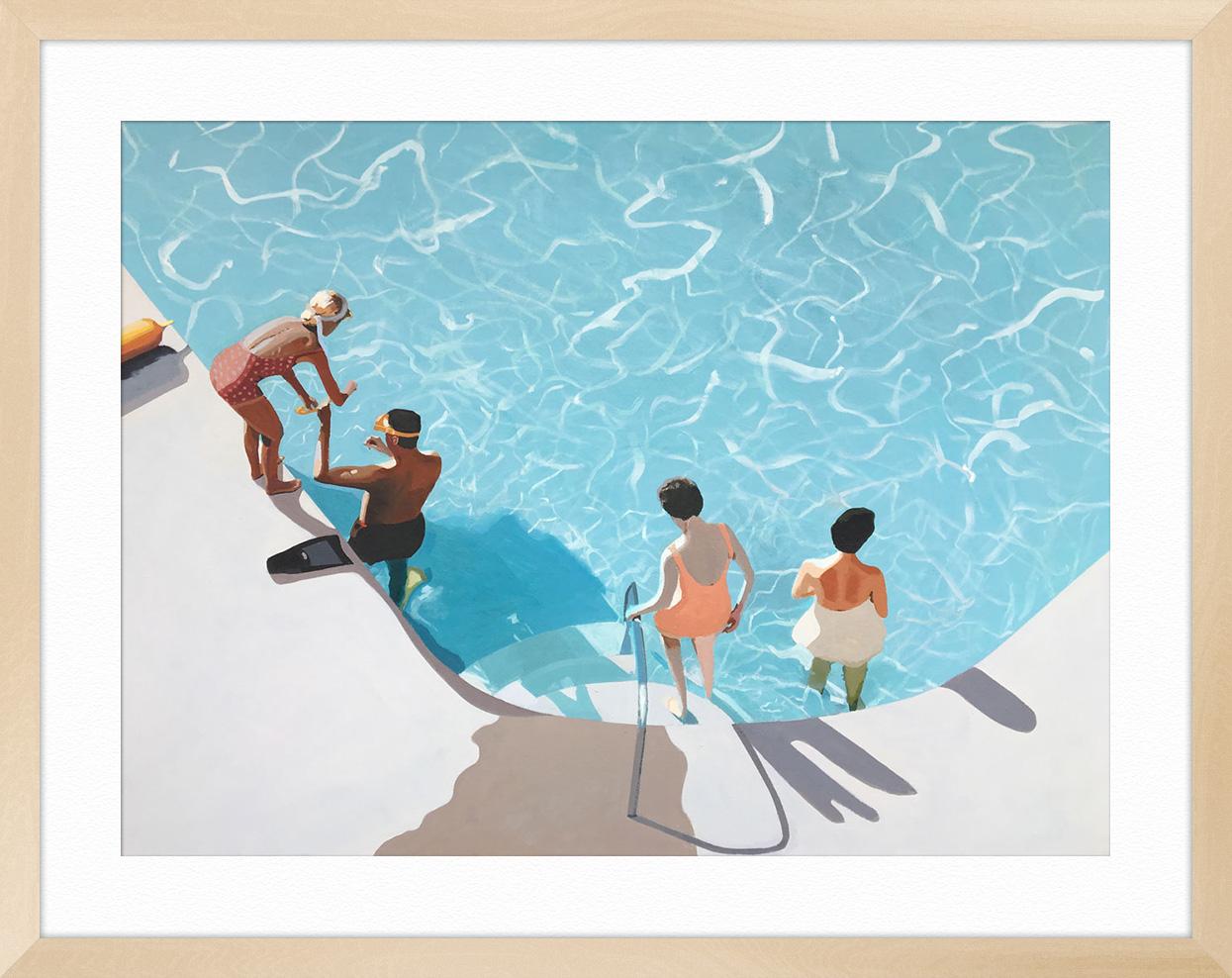 THIS PIECE IS AVAILABLE FRAMED.  Please reach out to the gallery for additional information. 

ABOUT THIS ARTIST: Jessica Brilli (Sayville, NY 1977) has been drawing and painting since her childhood. Working in a style that encompasses American