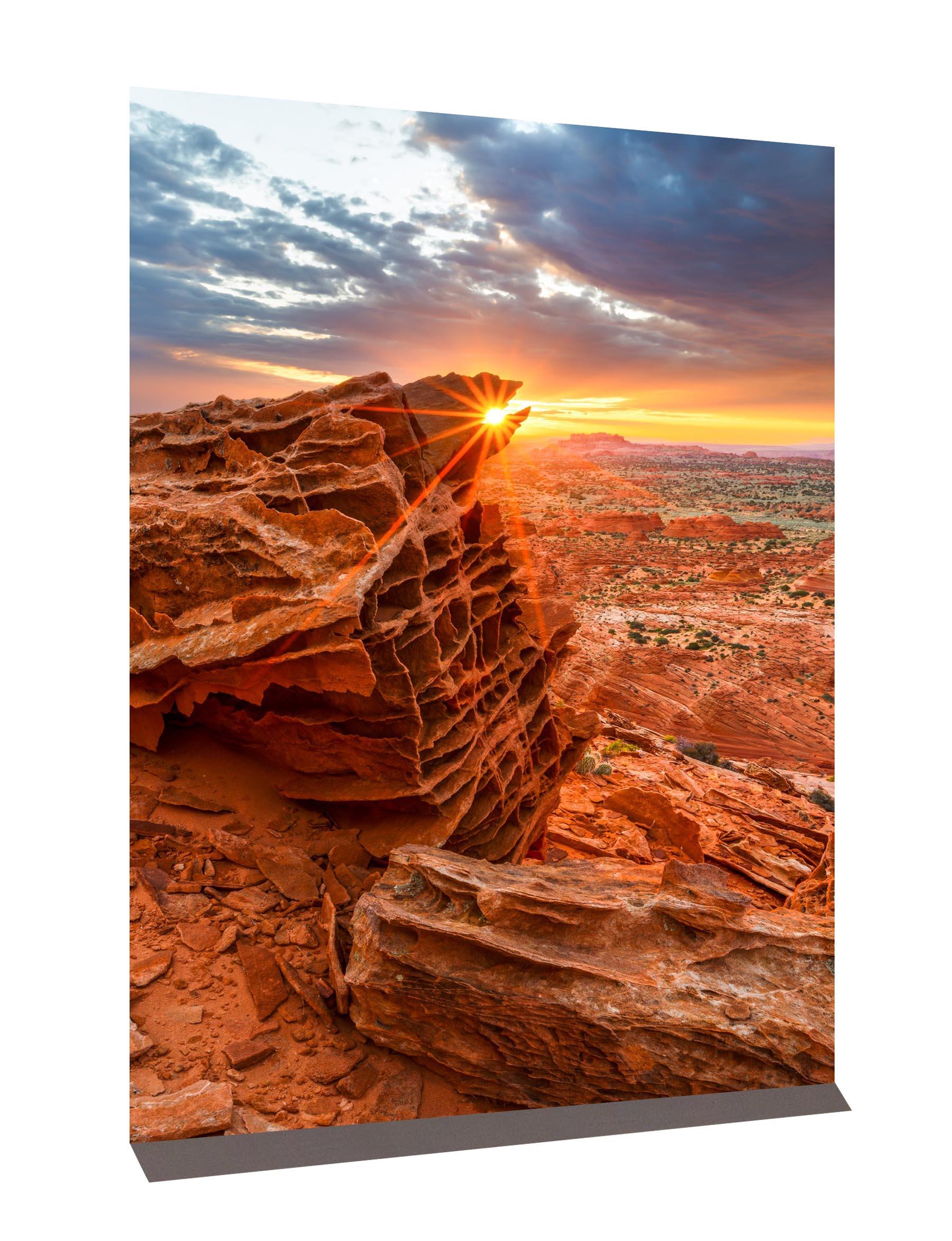 Arizona landscape photography with red and yellow, 