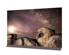 Landscape photography with purple and gray "Planet of Giant Snails", UV Laminate