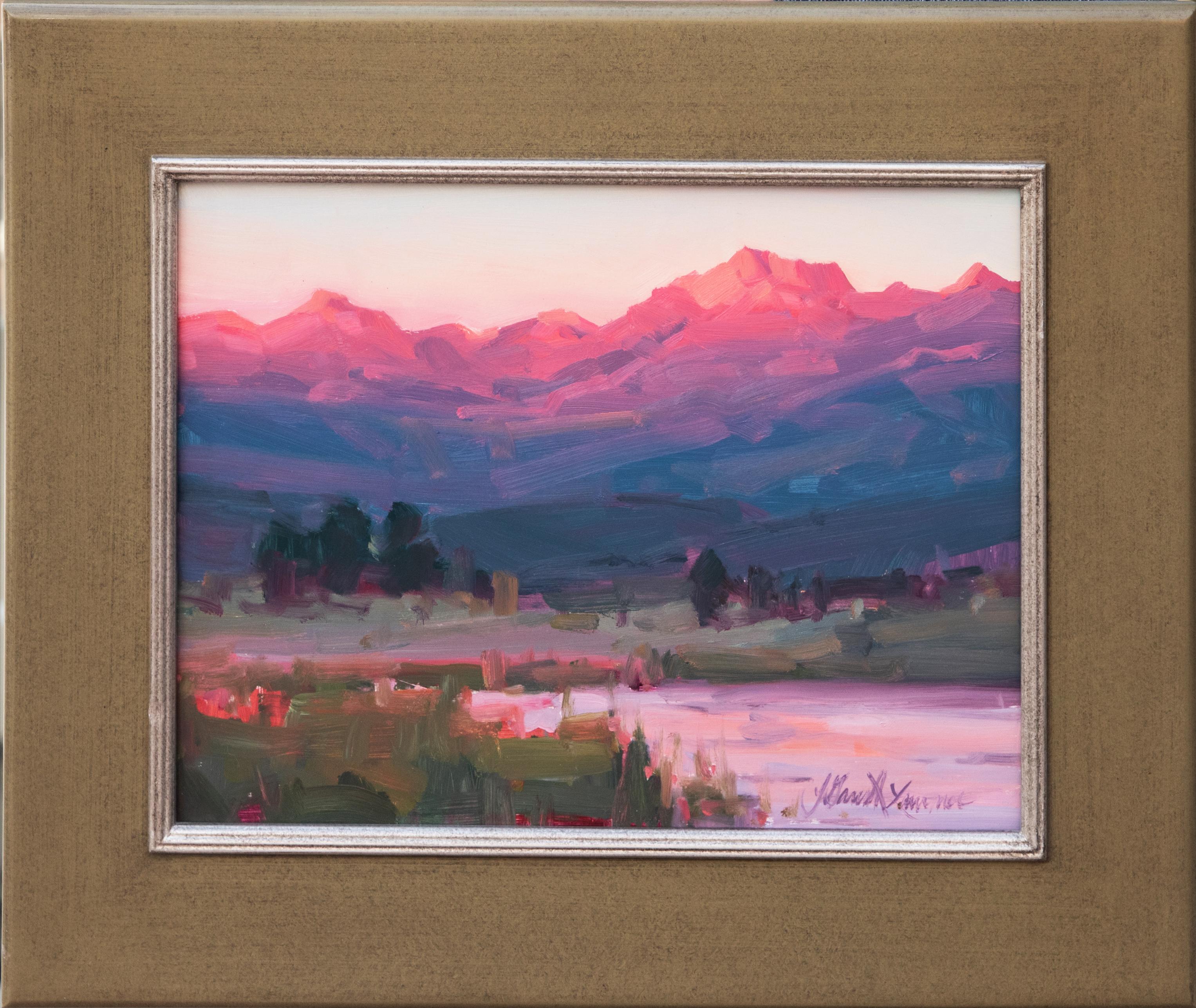 Oh, sii gioioso - Painting di Jessica Garrett Lawrence