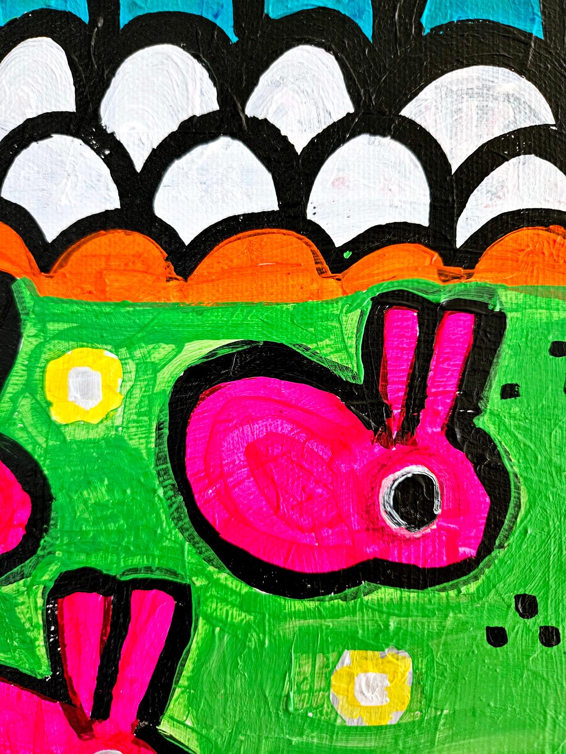 <p>Commenti dell'artista<br />Durante il suo soggiorno nel sud della Florida, l'artista Jessica JH Roller visitava quotidianamente la spiaggia e dipingeva nelle mattine più tranquille. Ha creato questo pezzo durante il viaggio, catturando i