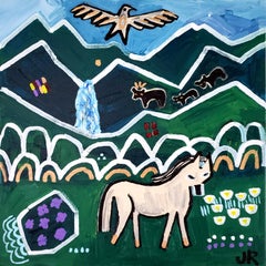 Blue Ridge Pony, Original Painting