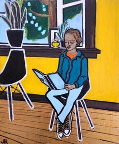 Reading, peinture d'origine