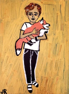 Fox, Original Painting